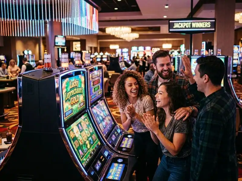 777 pub online casino happy casino vibes only for your luck and fun casino floor with bright lights and players enjoying games