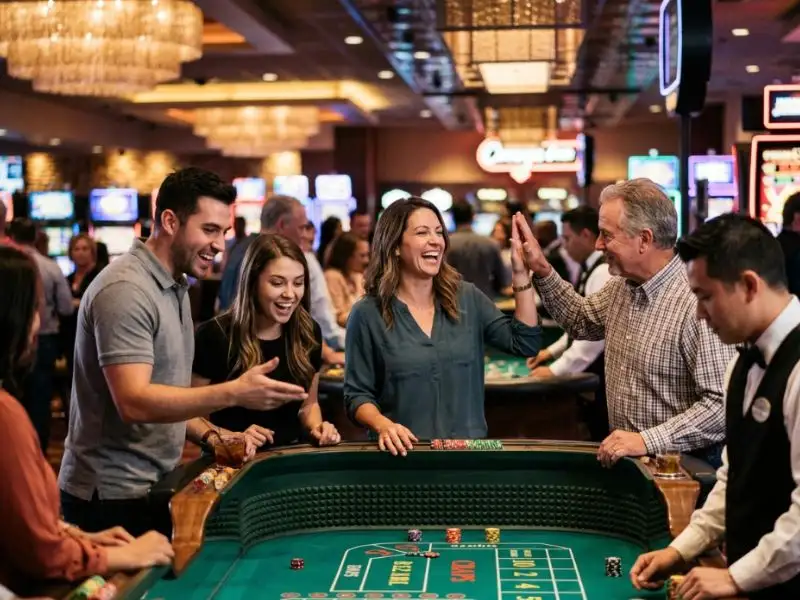 Player enjoying upbeat casino session on JL99 Casino with positive mood throughout game