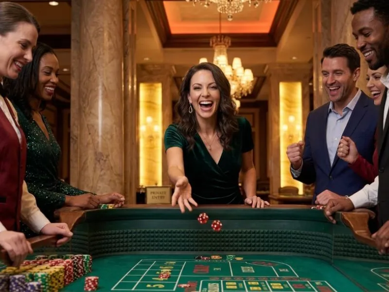 Cheerful gamer enjoying a premium casino experience while exploring legit GCash games earn money options.